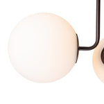 3 - Light Oil - rubbed Sputnik Semi Flush Mount - LightfixturesUAE