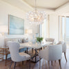 3/8 - Light Modern Cluster Glass Bubble Chandelier - LightfixturesUAE