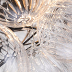 3/8 - Light Modern Cluster Glass Bubble Chandelier - LightfixturesUAE