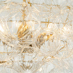 3/8 - Light Modern Cluster Texture Glass Bubble Chandelier - LightfixturesUAE