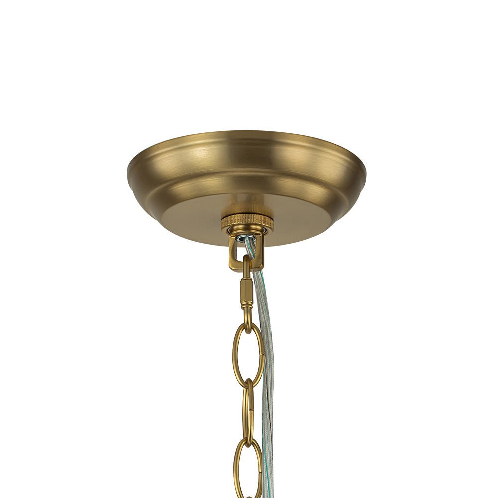 3/8 - Light Modern Cluster Texture Glass Bubble Chandelier - LightfixturesUAE