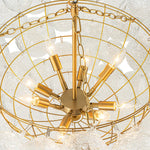 3/8 - Light Modern Grape Cluster Glass Chandelier - LightfixturesUAE