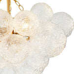 3/8 - Light Modern Grape Cluster Glass Chandelier - LightfixturesUAE