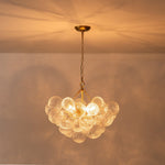 3/8 - Light Modern Grape Cluster Glass Chandelier - LightfixturesUAE