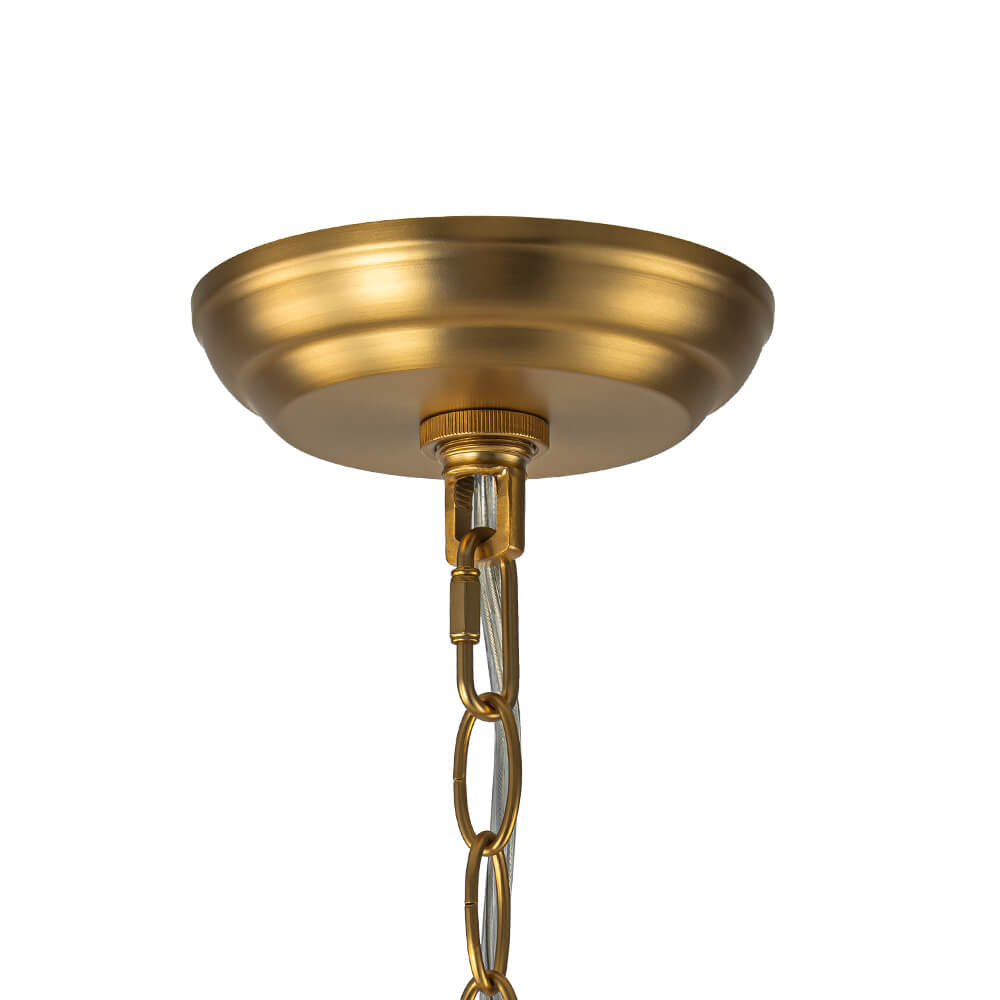 3/8 - Light Modern Grape Cluster Glass Chandelier - LightfixturesUAE