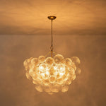 3/8 - Light Modern Grape Cluster Glass Chandelier - LightfixturesUAE