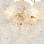 3/8 - Light Modern Grape Cluster Glass Chandelier - LightfixturesUAE