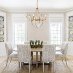 4 - Light Luxury Candle Style Crystal Leaf Chandelier - LightfixturesUAE