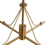 4 - Light Modern Opal Glass Globe Chandelier - LightfixturesUAE