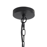 4 - Light Traditional Wood Bead Lantern Pendant Lighting - LightfixturesUAE