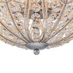 4/6 - Light Luxury Spherical Crystal Chandelier - LightfixturesUAE