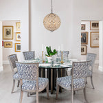 4/6 - Light Luxury Spherical Crystal Chandelier - LightfixturesUAE