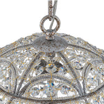 4/6 - Light Luxury Spherical Crystal Chandelier - LightfixturesUAE