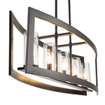 5 - Light Industrial Rectangular Kitchen Island Chandelier - LightfixturesUAE