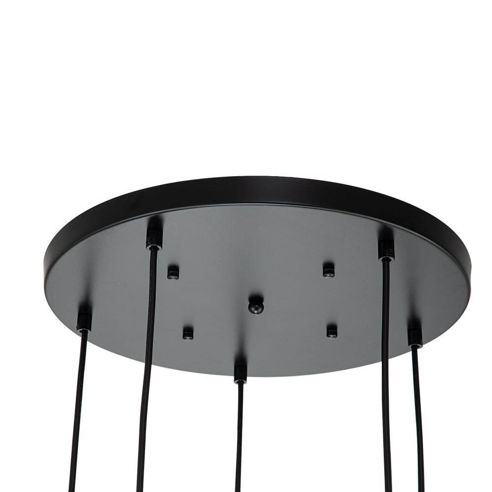 5 - Light Modern Crystal Pendant Lighting - LightfixturesUAE