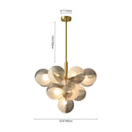 5/13 - Light Grape Shape Bubble Cluster Chandelier - LightfixturesUAE