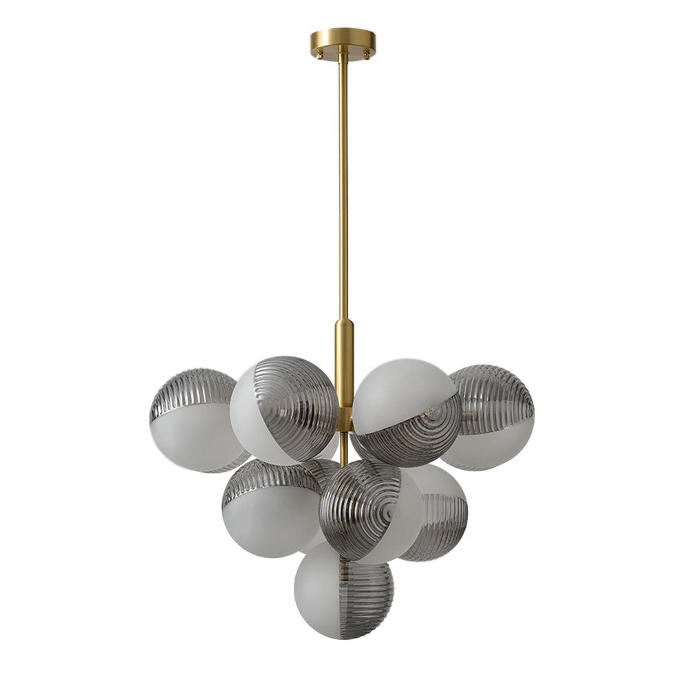 5/13 - Light Grape Shape Bubble Cluster Chandelier - LightfixturesUAE
