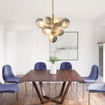 5/13 - Light Grape Shape Bubble Cluster Chandelier - LightfixturesUAE
