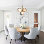 5/13 - Light Grape Shape Bubble Cluster Chandelier - LightfixturesUAE