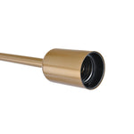 6 - Light Brass Sputnik Semi Flush Mount - LightfixturesUAE