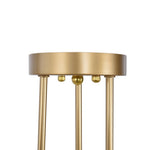 6 - Light Brass Sputnik Semi Flush Mount - LightfixturesUAE