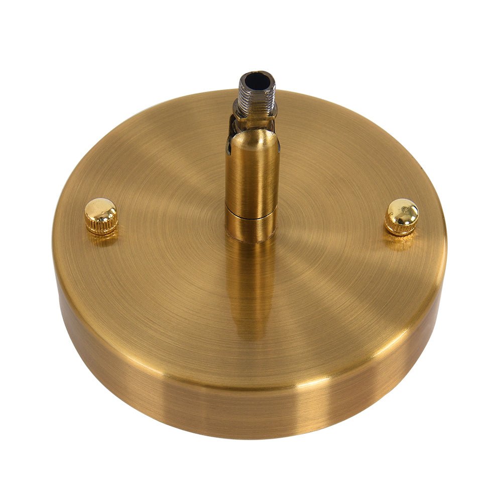 6 - Light Mid - century Brass Sputnik Chandelier - LightfixturesUAE