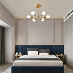6 - Light Mid - Century Modern Sputnik Chandelier - LightfixturesUAE