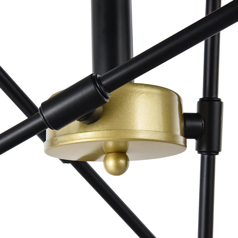 6 - Light Mid - Century Modern Sputnik Light Chandelier - LightfixturesUAE