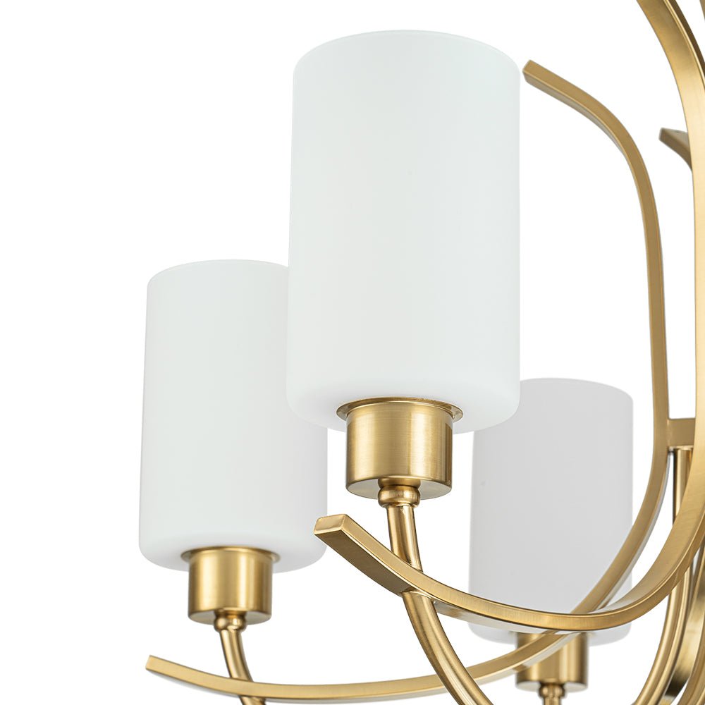 6 - Light Sputnik Arms Empire Chandelier - LightfixturesUAE