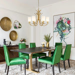 6 - Light Sputnik Arms Empire Chandelier - LightfixturesUAE
