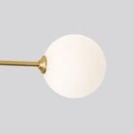 6 - Light Sputnik Cross Arm Semi Flush Mount Ceiling Light - LightfixturesUAE