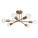 6 - Light Sputnik Sphere Semi Flush - LightfixturesUAE