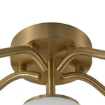 6/11/16 - Light Mid - Century Modern Glass Sputnik Ceiling Light - LightfixturesUAE