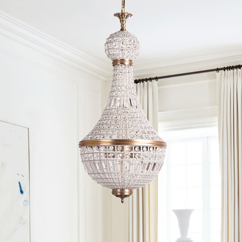 6/8 - Light French Empire Crystal Chandelier - LightfixturesUAE