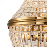 6/8 - Light French Empire Crystal Chandelier - LightfixturesUAE