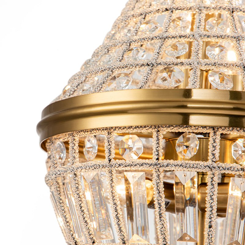 6/8 - Light French Empire Crystal Chandelier - LightfixturesUAE