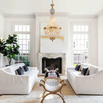 6/8 - Light French Empire Crystal Chandelier - LightfixturesUAE