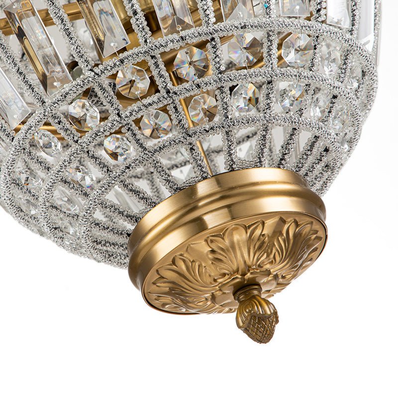 6/8 - Light French Empire Crystal Chandelier - LightfixturesUAE