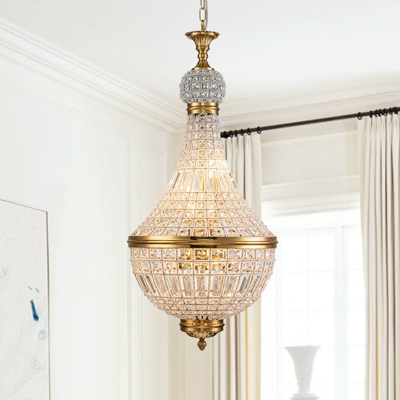 6/8 - Light French Empire Crystal Chandelier - LightfixturesUAE