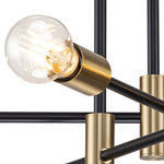 6/8 - Light Mid - Century Modern Sputnik Silhouette Semi Flush Mount - LightfixturesUAE