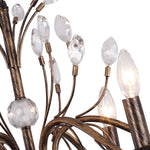 6/9 - Light Modern French Country Crystal Chandelier - LightfixturesUAE