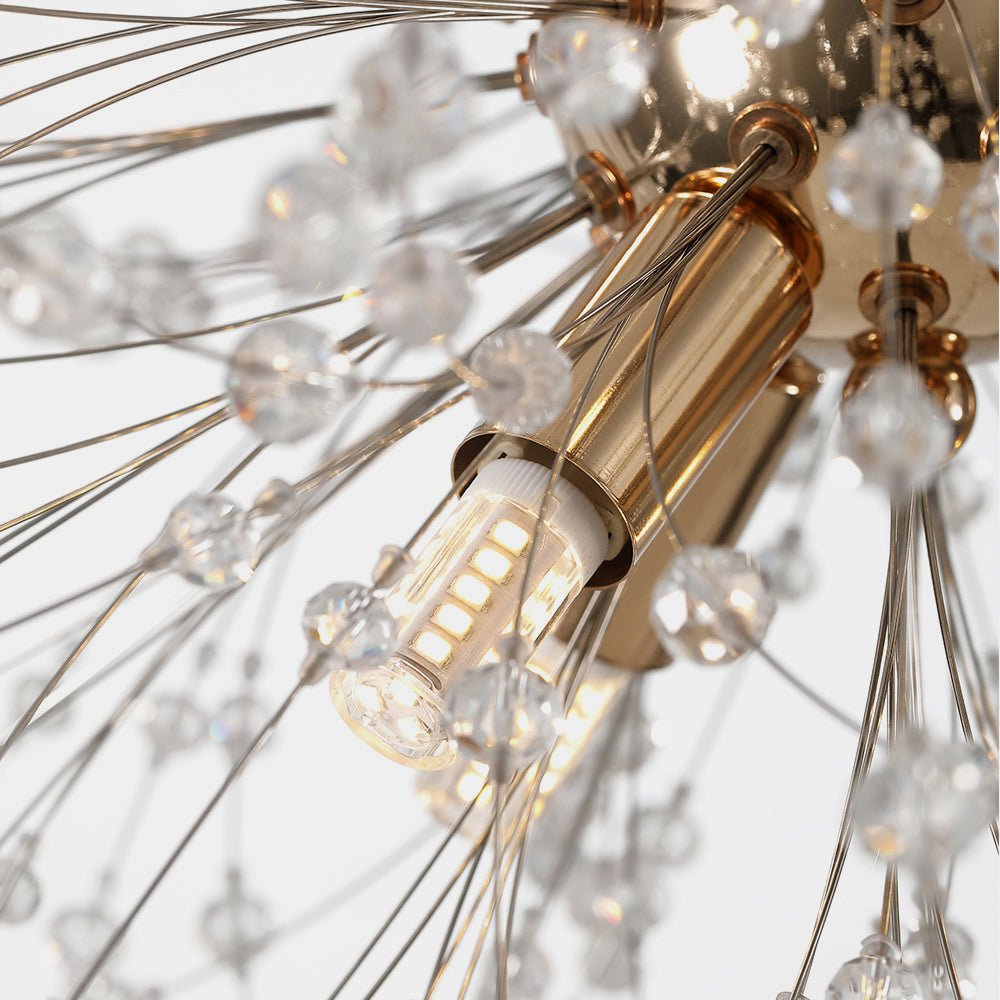 8 - Light Modern Sputnik Firework Chandelier - LightfixturesUAE