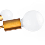 8 - Light Sputnik Chandelier Semi - flush Ceiling Light - LightfixturesUAE