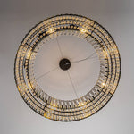 8/12 - Light Crystal Glass Pendant Light - LightfixturesUAE
