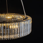 8/12 - Light Crystal Glass Pendant Light - LightfixturesUAE