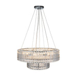 8/12 - Light Crystal Glass Pendant Light - LightfixturesUAE