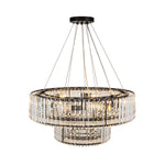 8/12 - Light Crystal Glass Pendant Light - LightfixturesUAE