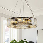 8/12 - Light Crystal Glass Pendant Light - LightfixturesUAE