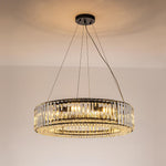 8/12 - Light Crystal Glass Pendant Light - LightfixturesUAE