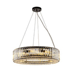 8/12 - Light Crystal Glass Pendant Light - LightfixturesUAE